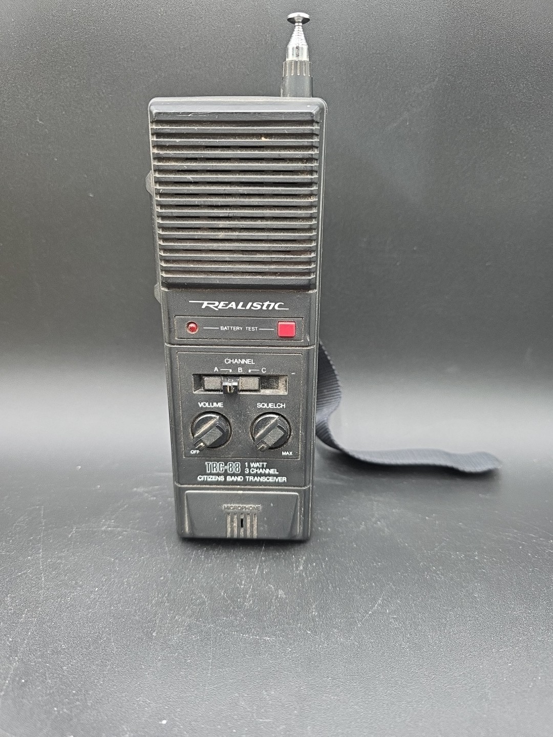 Realistic TRC-88 Citizens Band Transceiver 3 Channels