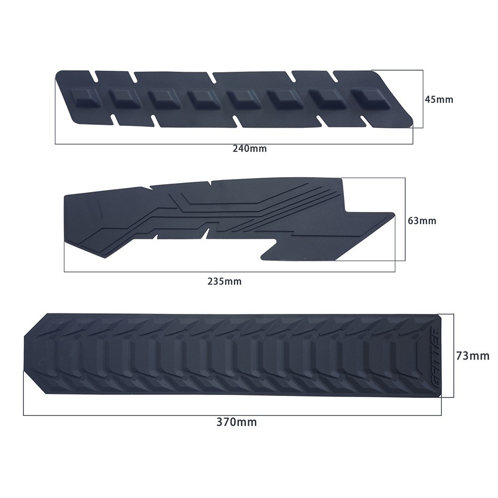 Thickened Silicone Chain Guard Sticker Reduces Chain Noise and Vibration