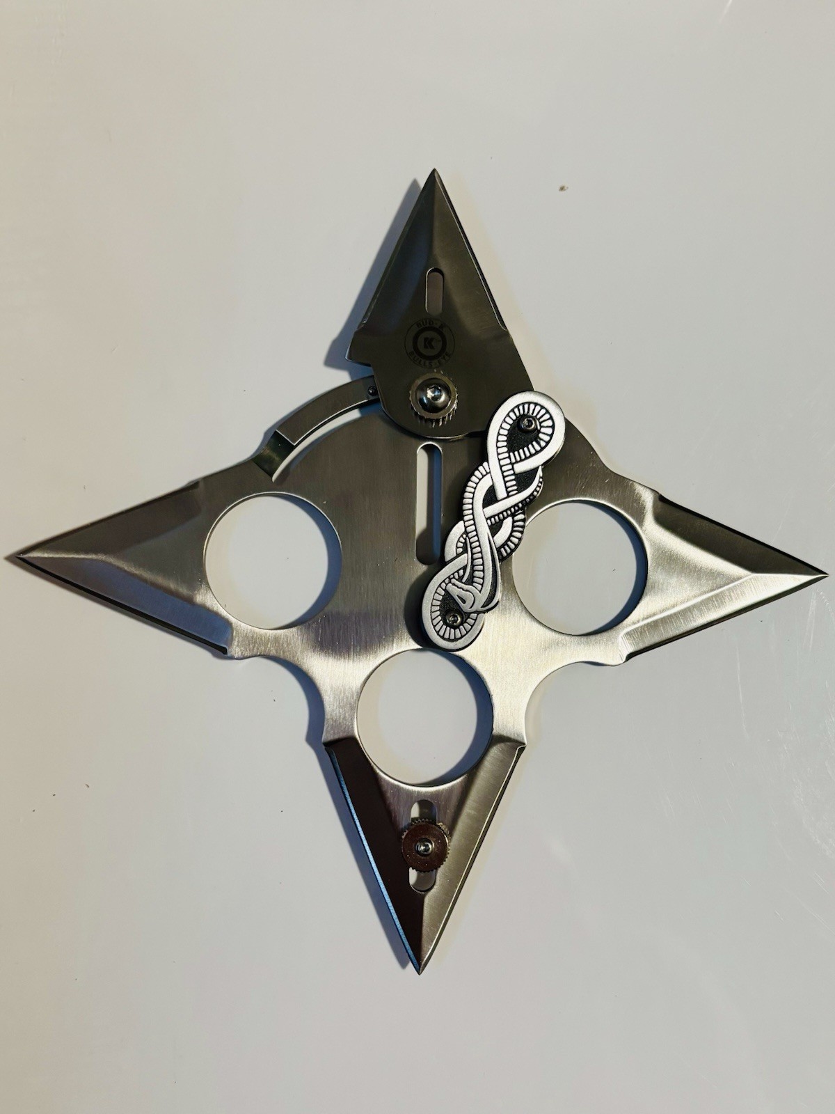 Bud K Bulls Eye Throwing Star Vintage Original