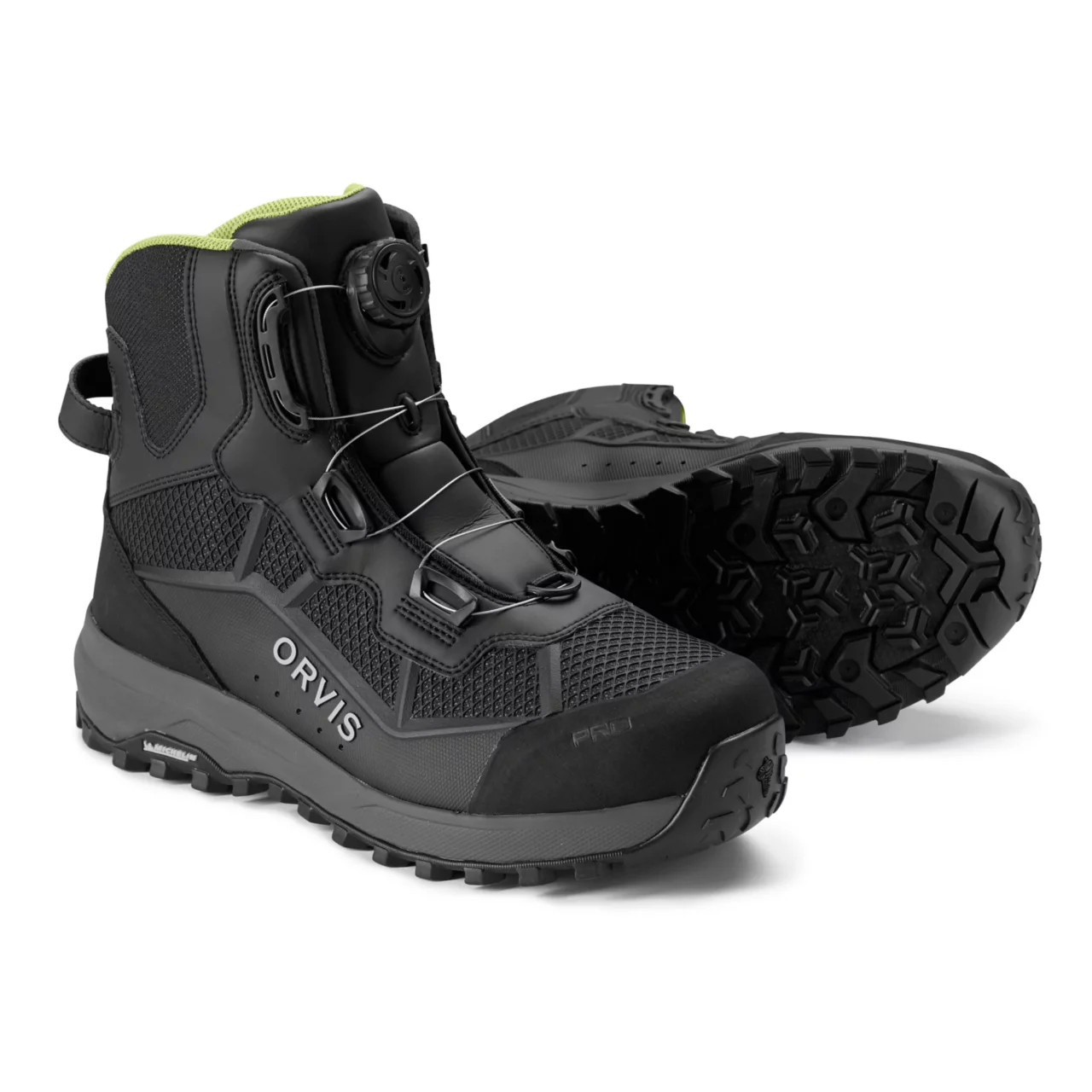 Orvis Pro Boa Wading Boots Michelin Rubber Shadow