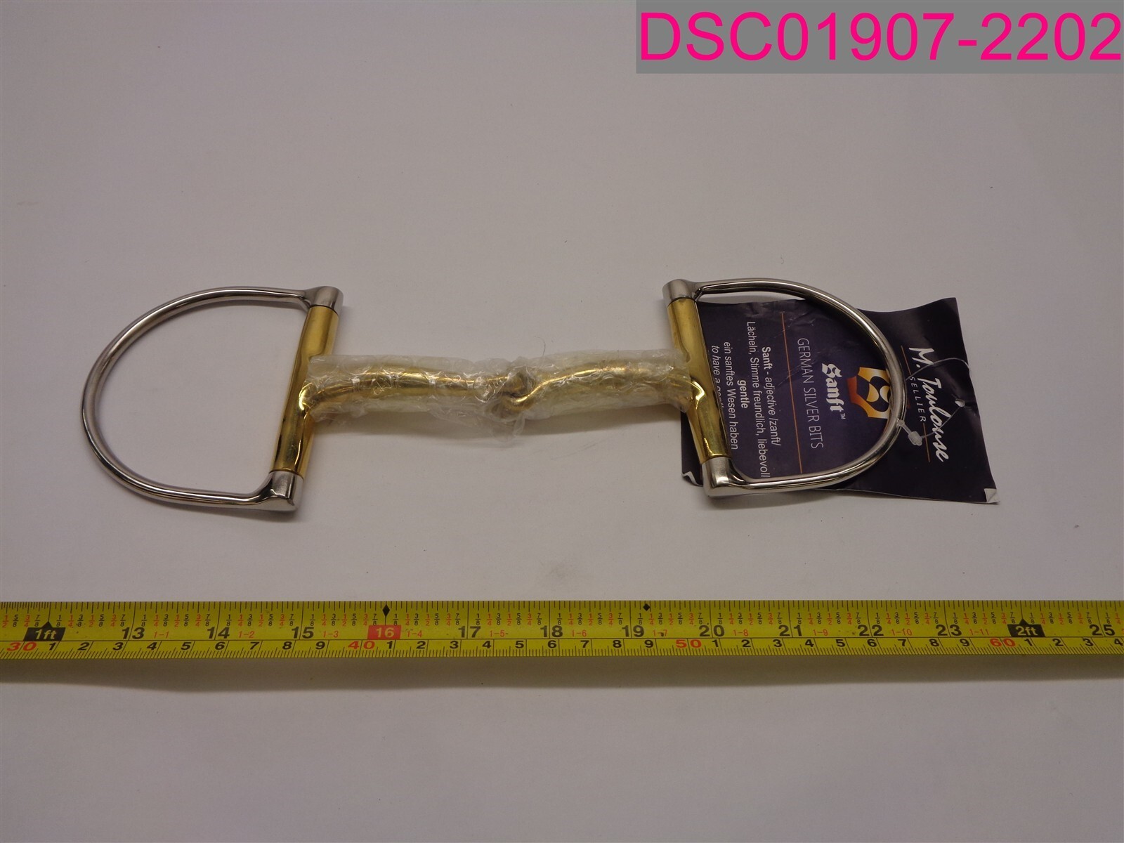 M.Toulouse Sanft Curved Mouth Hunter D-Bit 5-1/2" #180054 16mm