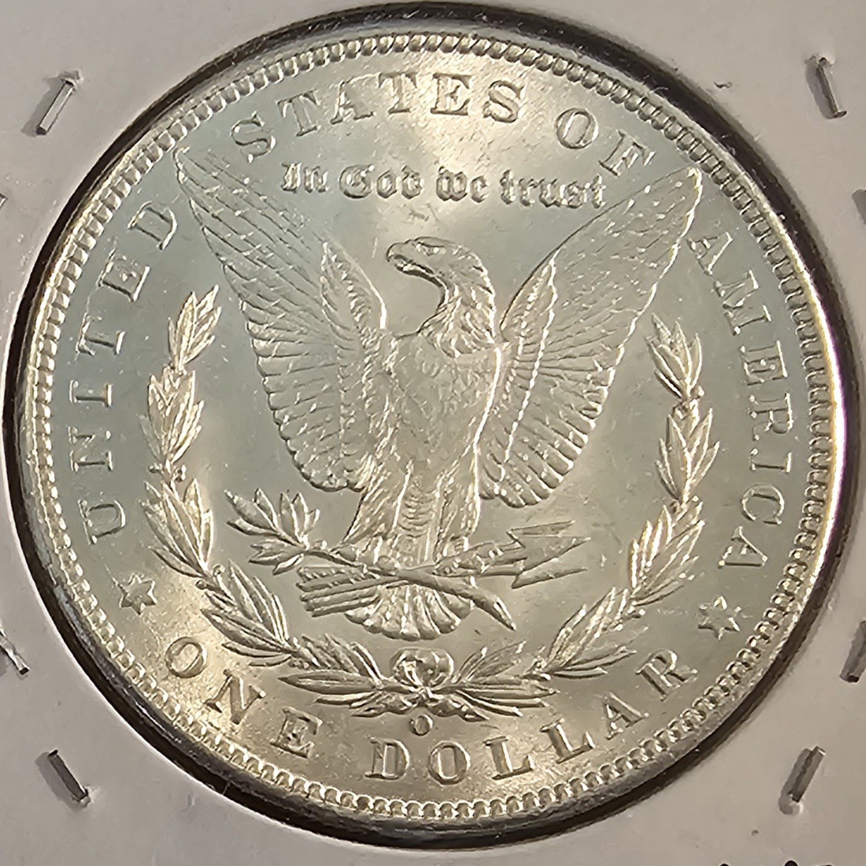 1900-O, U.S. MORGAN SILVER DOLLAR, UNCIRCULATED