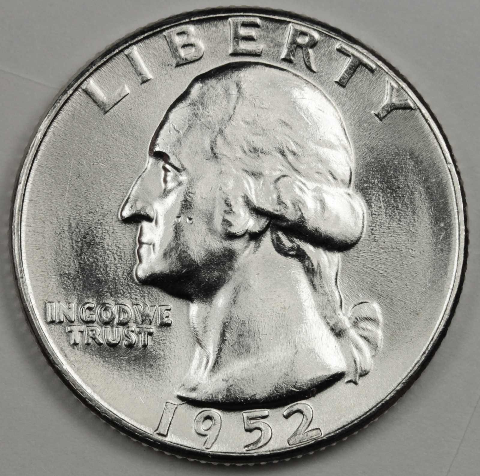 1952-p Washington Quarter.  Nice B.U.  86750  (Inventory A)