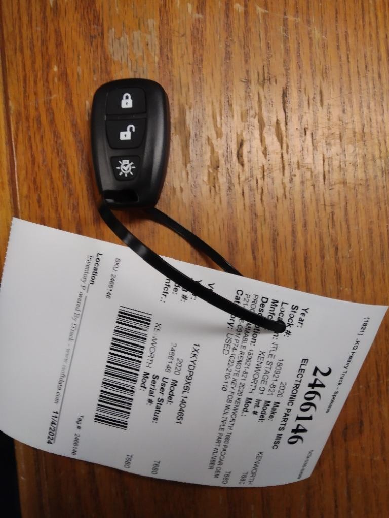 Replaces P74-6013-110/P21-6013-001 2020 KENWORTH T680 ELECTRONIC PART ,  WA