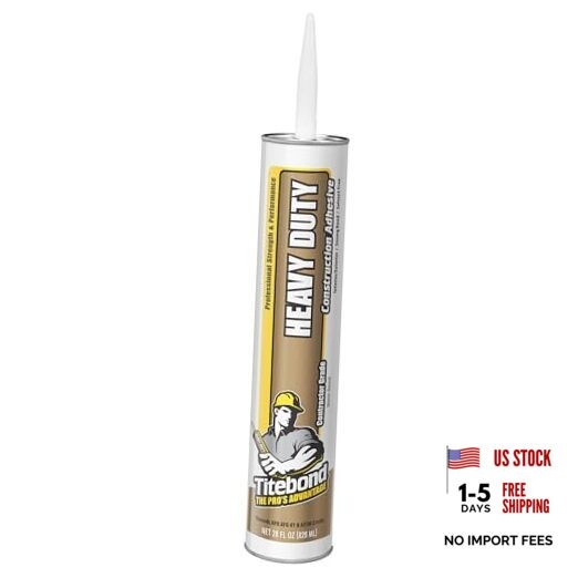 Franklin International 7472 Heavy Duty Construction Adhesive, 29-Ounce