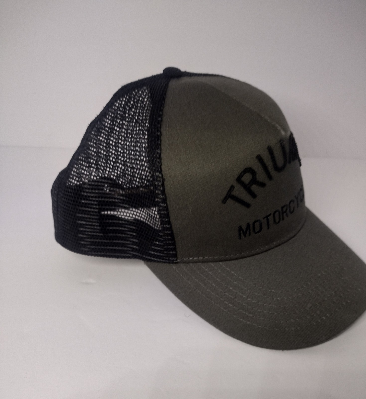 Triumph Khaki Coast Trucker Hat - MCAS22308