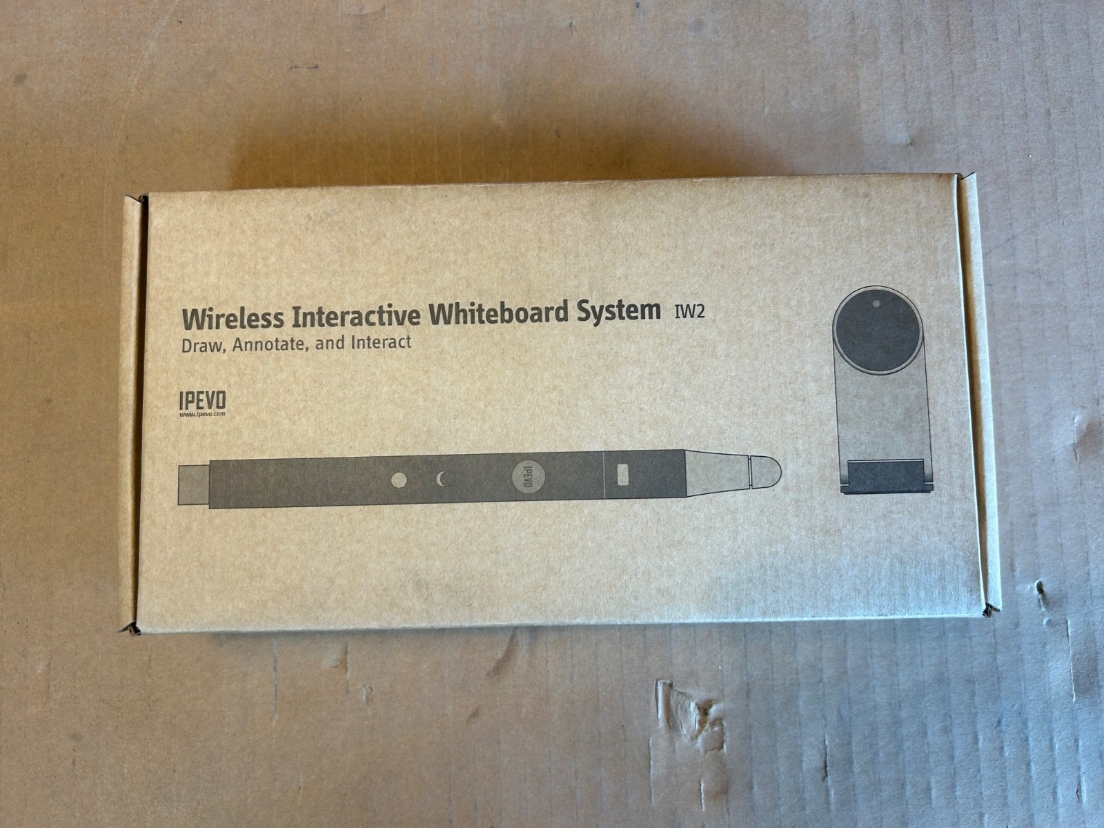 IPEVO IW2 Wireless Interactive Whiteboard System Pen & Accessories