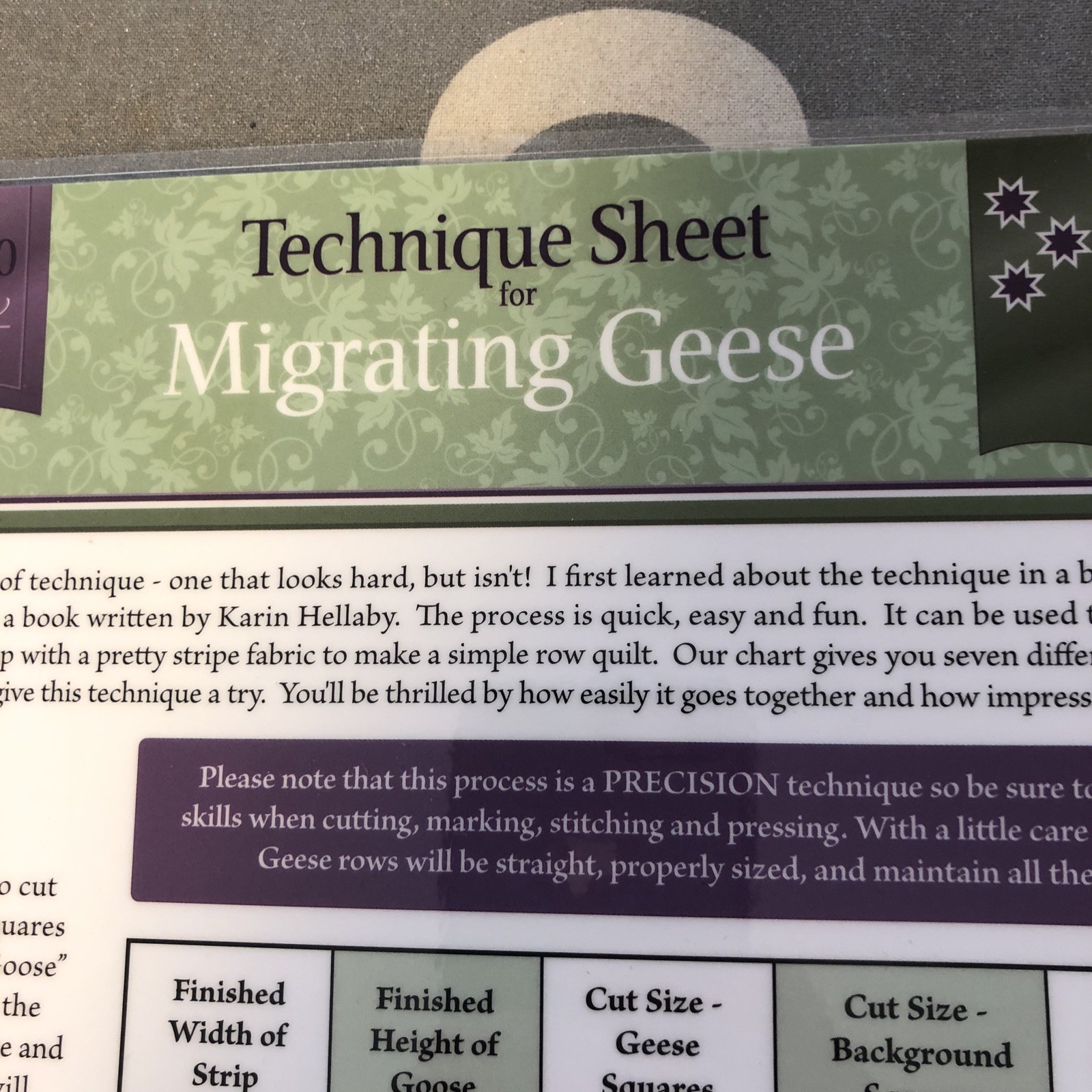 Technique Sheet For Migrating Geese Quilt Blocks By Studio 180 Design Deb Tucker