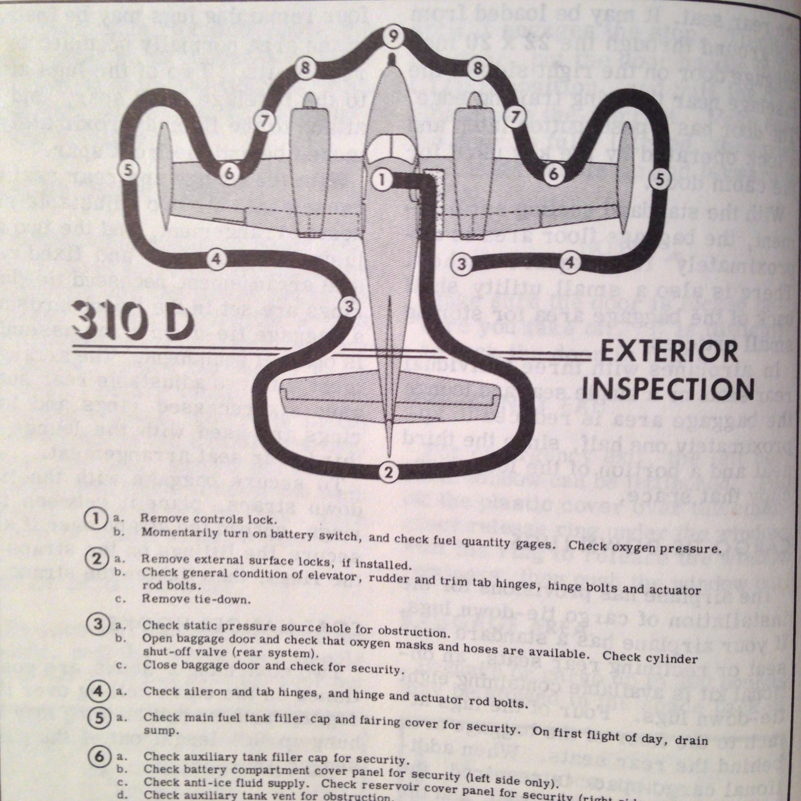 Cessna 310D Owner's Manual