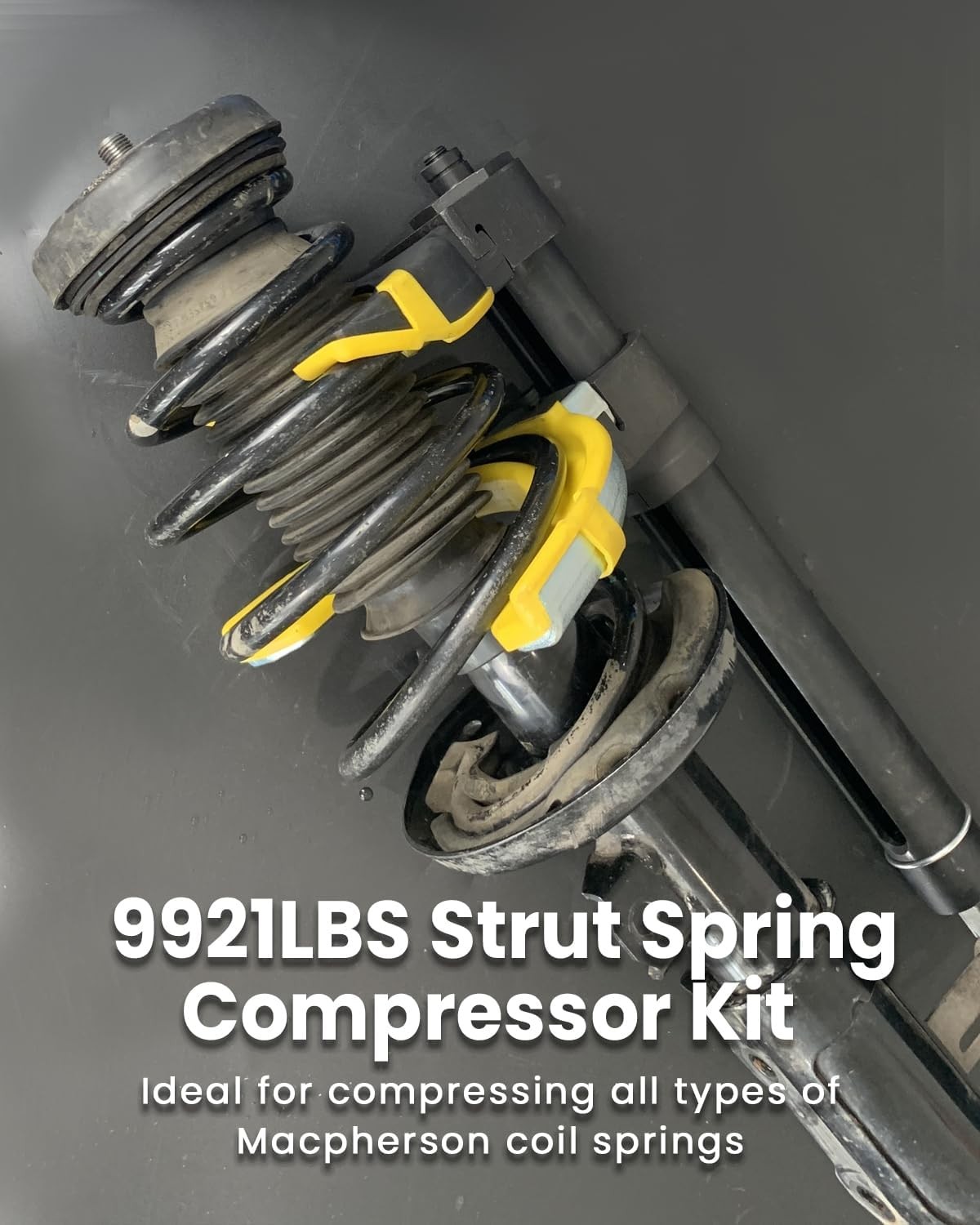 Universal Spring Compressor Tool, Heavy Duty Coil Spring...