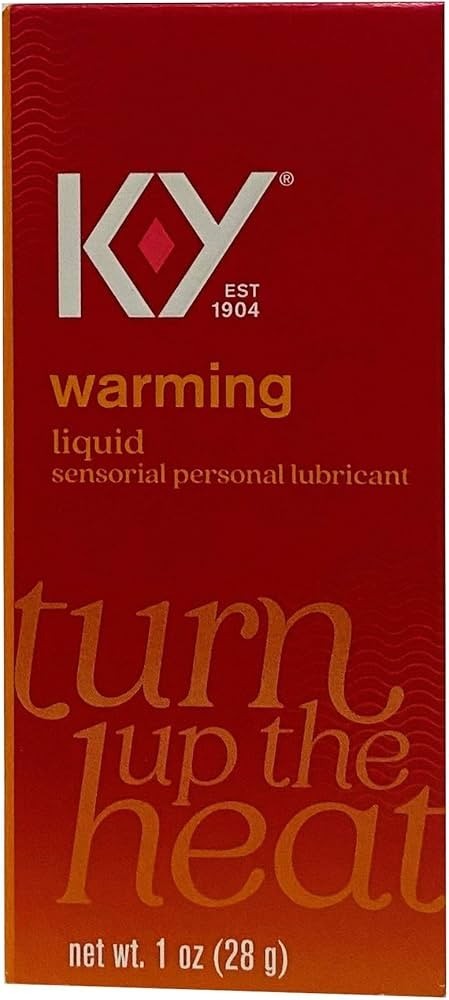 KY Warming Liquid Personal Lubricant 1 fl. oz. (28ml) PAST BEST BY DATE: 10/2024