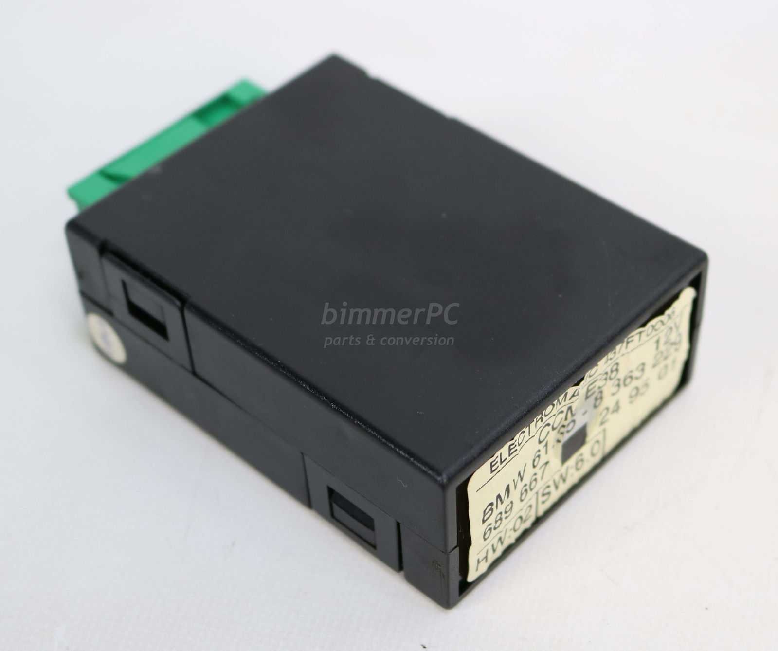 BMW E38 7-Series Check Control Module Computer Unit 740iL 750iL 1995 OEM Genuine