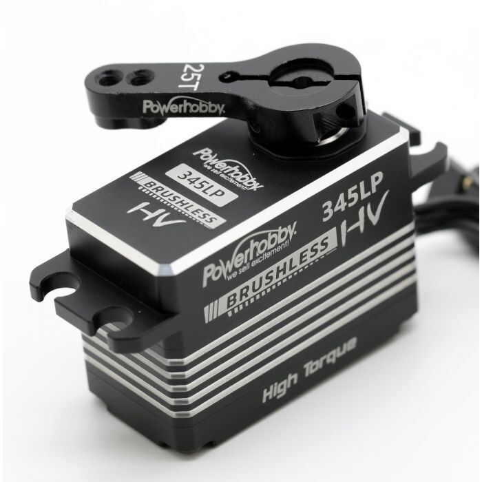 Powerhobby 345LP Low Profile High Torque Brushless Digital WP Servo : 1/10 car