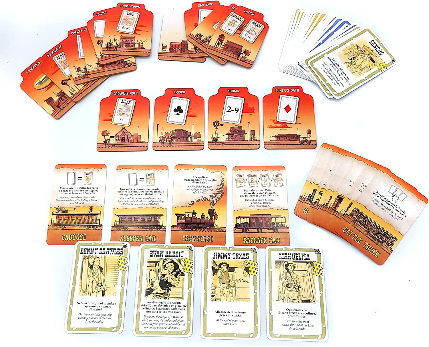 Bang The Great Train Robbery Card Game