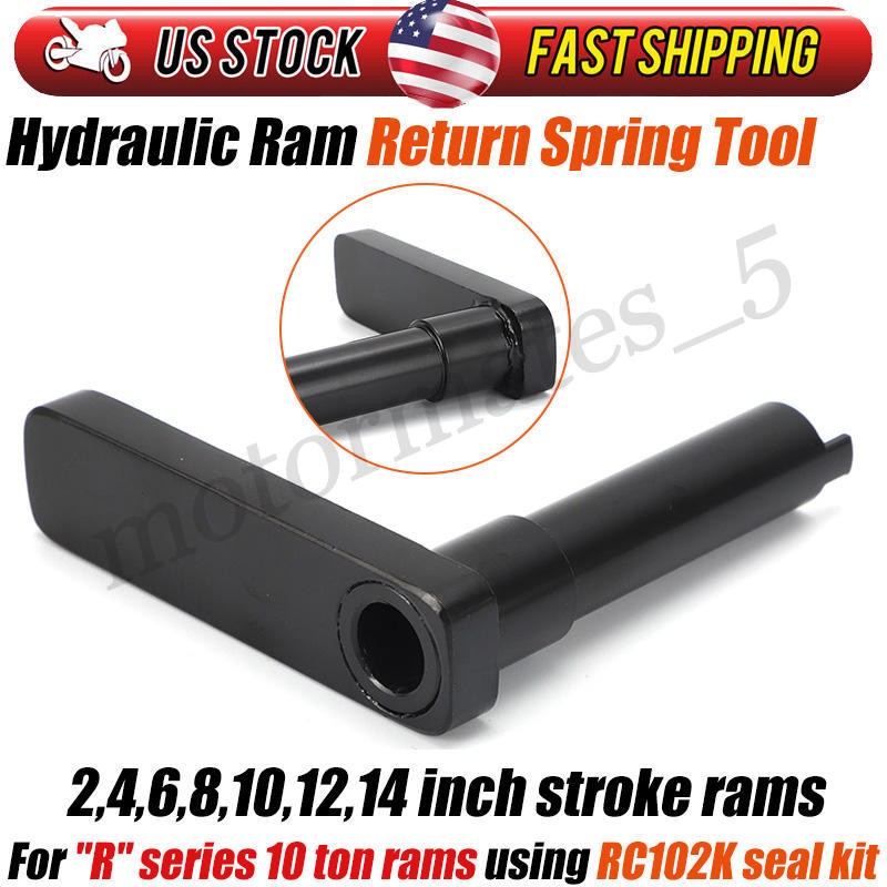 Hydraulic Ram Return Spring Tool for Install & Remove Retum Springs RC102K Seals