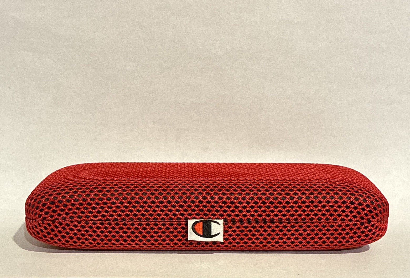 Champion 1919 Red Hard Glasses/Sunglasses Case Felt Lining + Cleaning Cloth