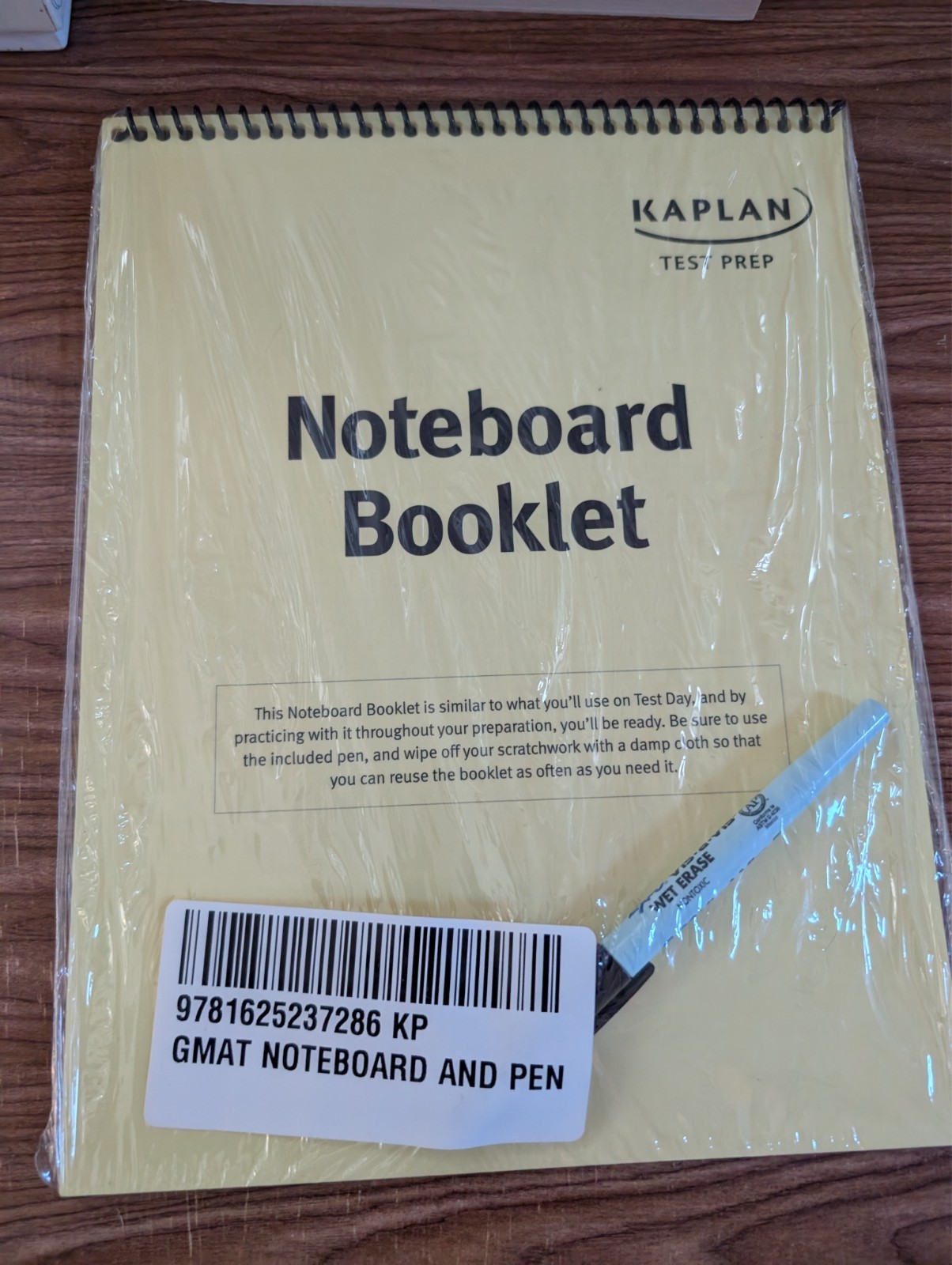 Kaplan Test Prep Noteboard Booklet Practice Noteboard Booklet 978-1-6252-3728-6