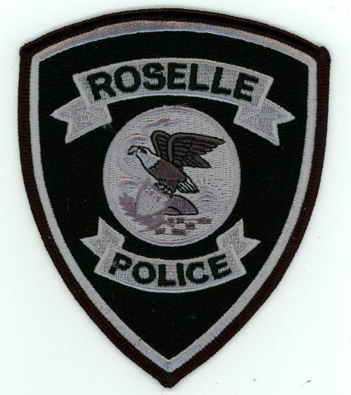 ILLINOIS IL ROSELLE POLICE SUBDUED SWAT STYLE NICE SHOULDER PATCH SHERIFF
