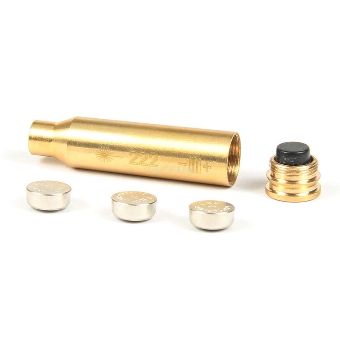 Bore Sighter CAL .222 Boresight Red Dot Laser with battery