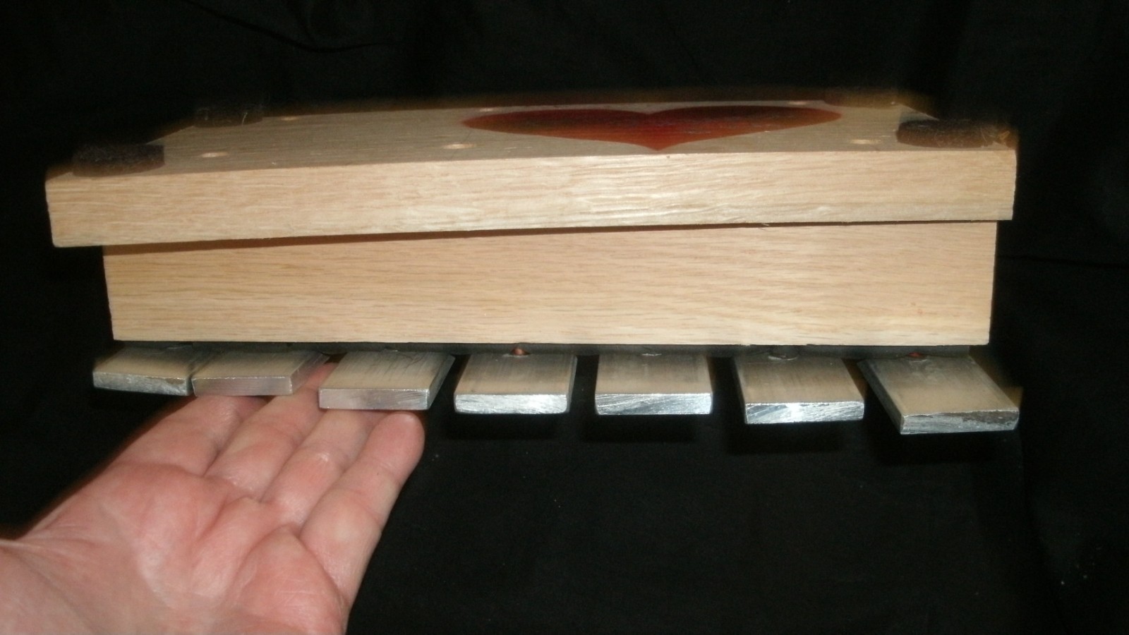 Xylophone with one Mallet