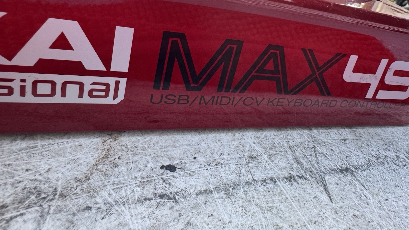 Akai Professional MAX49 USB/MIDI/CV Keyboard Controller with Touch Faders