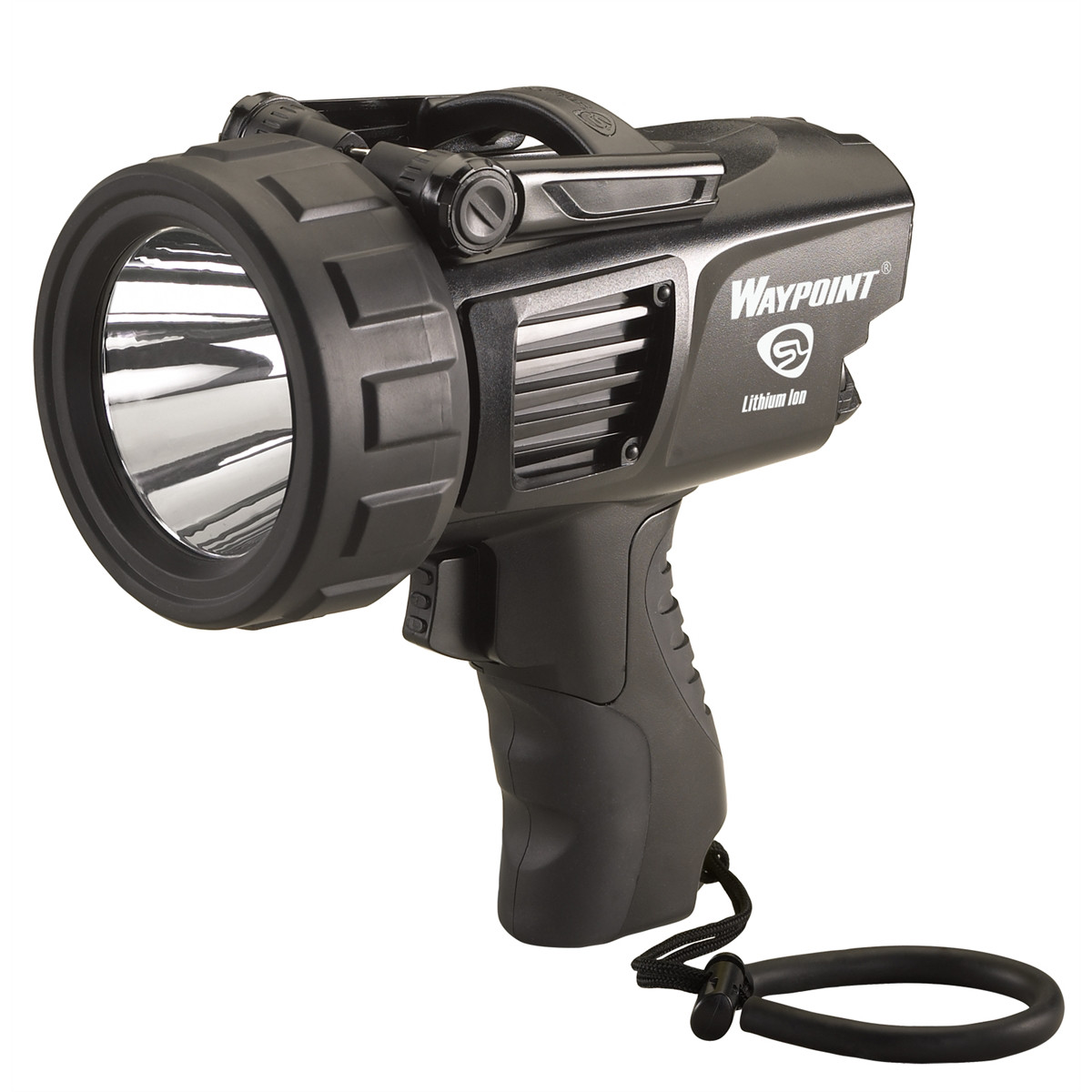 Streamlight 44911 Waypoint Rechargeable PIstol Grip Spotlight w/ AC - Black