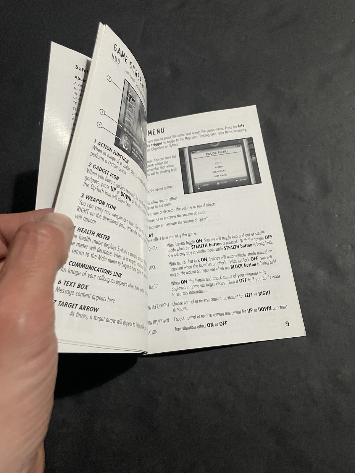Alias Xbox Manual only