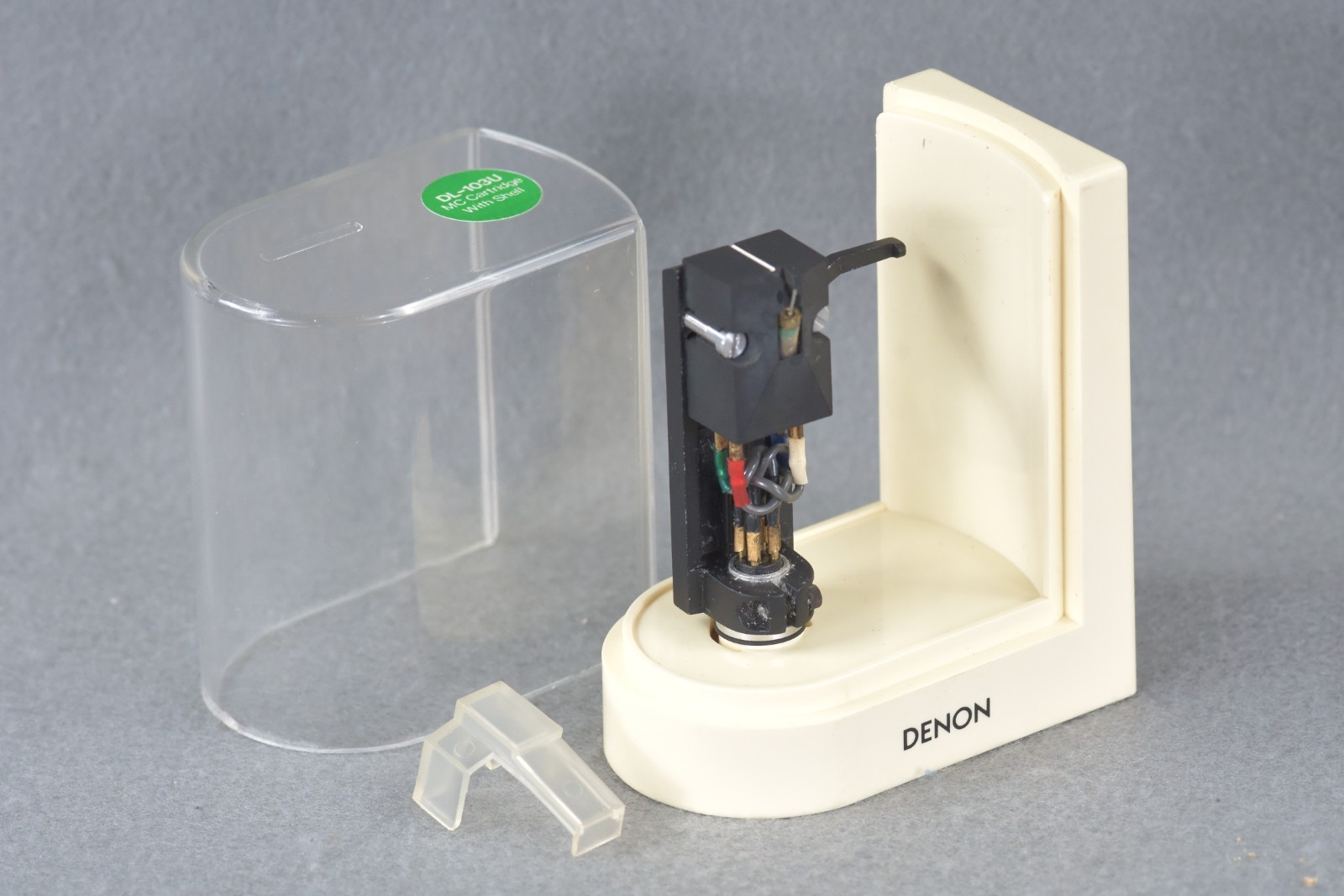 Denon DL-103 MC Cartridge w/ DL-103U Headshell In Excellent Condition