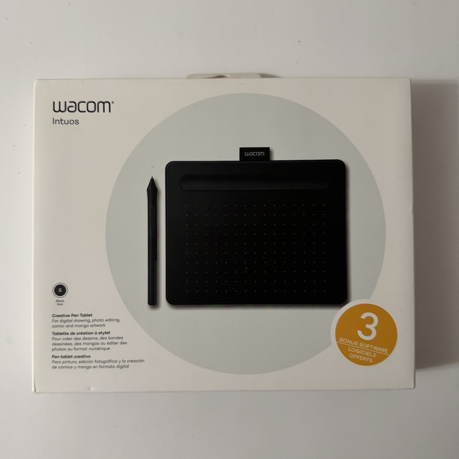 Wacom Intuos Graphic Tablet CTL-4100/K0-AA - Black - NEW !!!