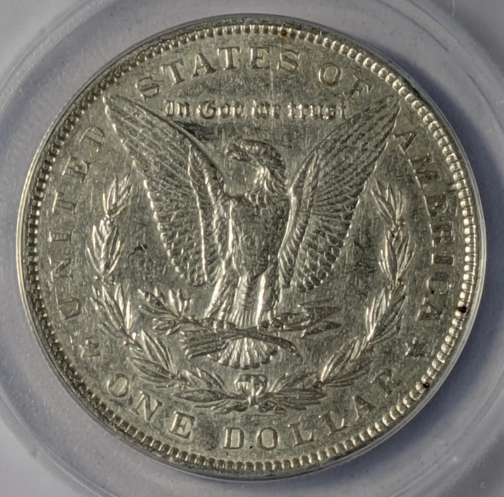 1899 Morgan Silver Dollar ANACS AU-55