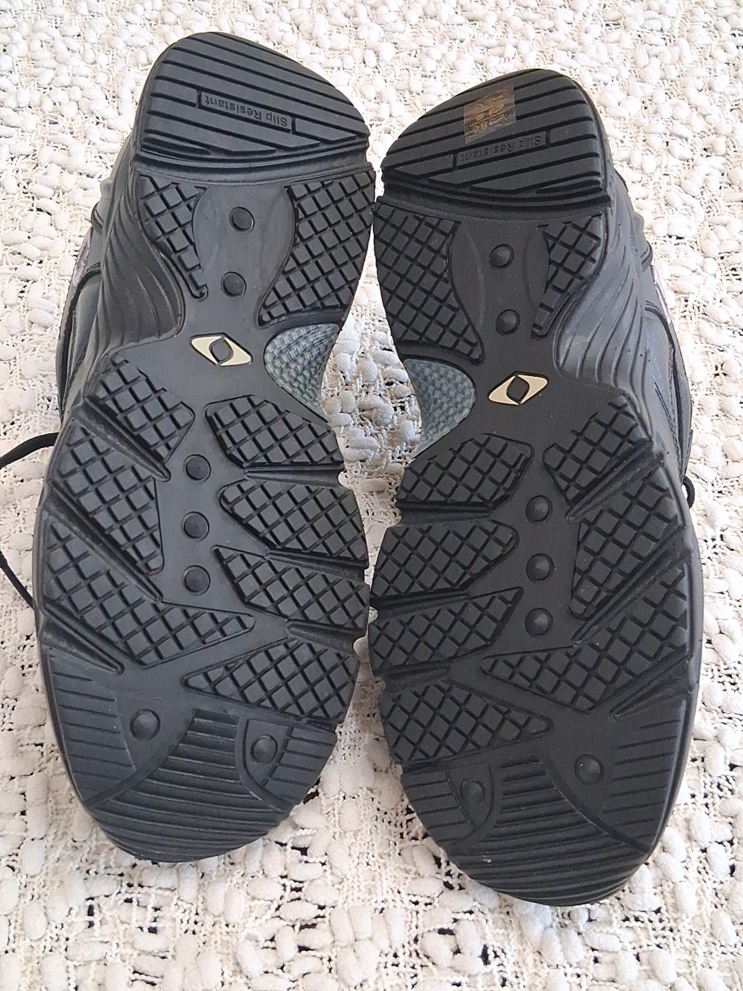 Apex X801WM095 Women's Size 9.5 Medium Black Walker Athletic Shoes New No Box