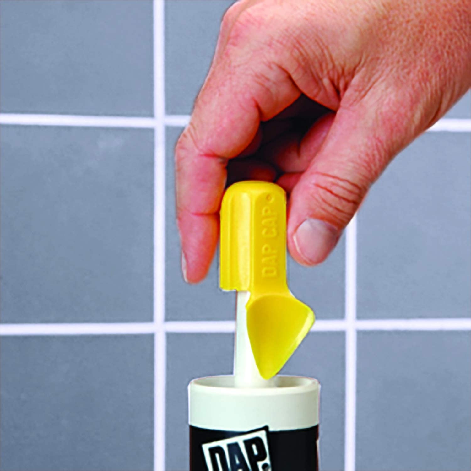 DAP Cap Caulk Finishing Tool (18570): cap tool (Yellow)