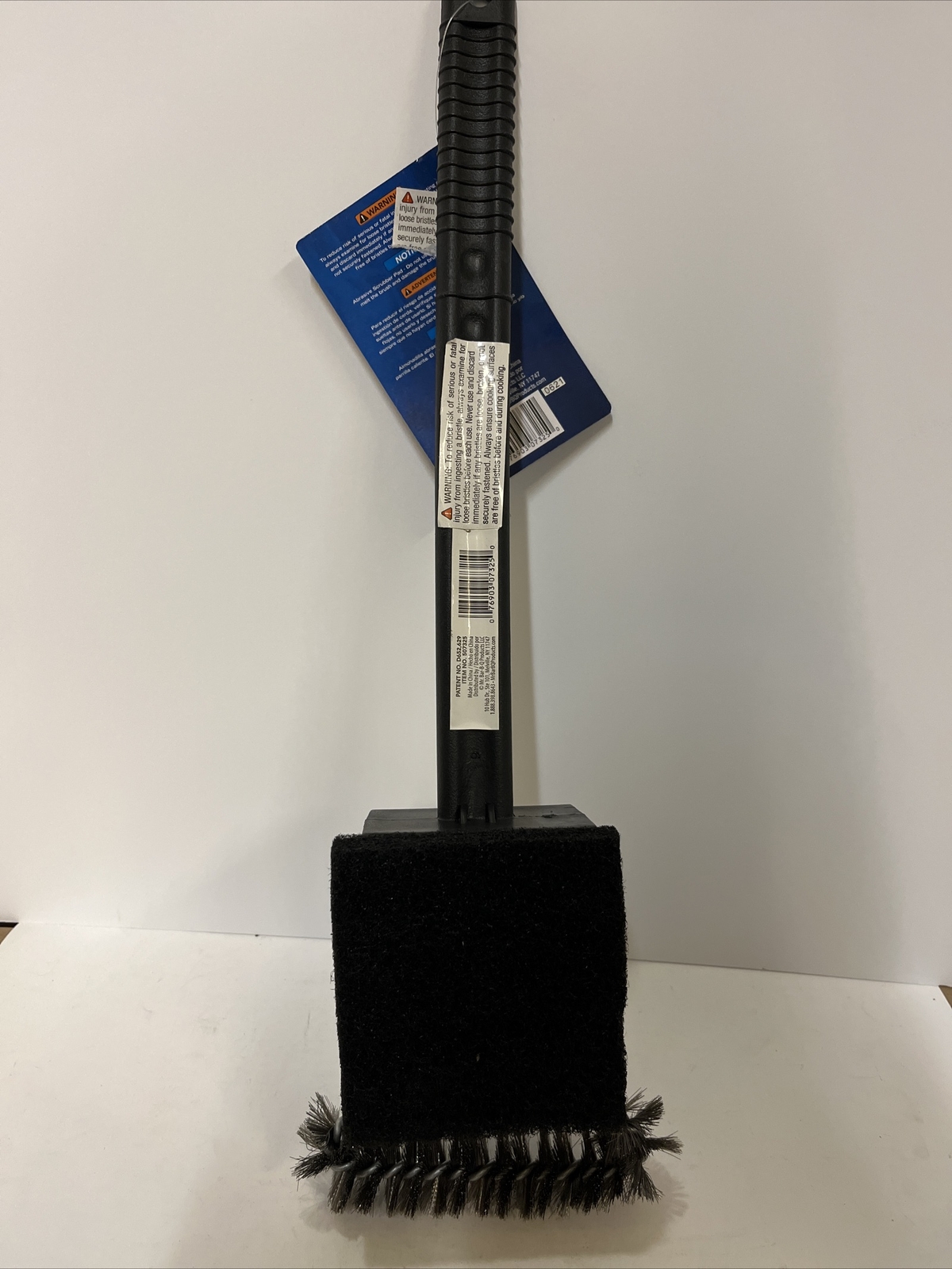 Mr Bar-B-Q Oversized Triple Action BBQ Grill Brush #507325