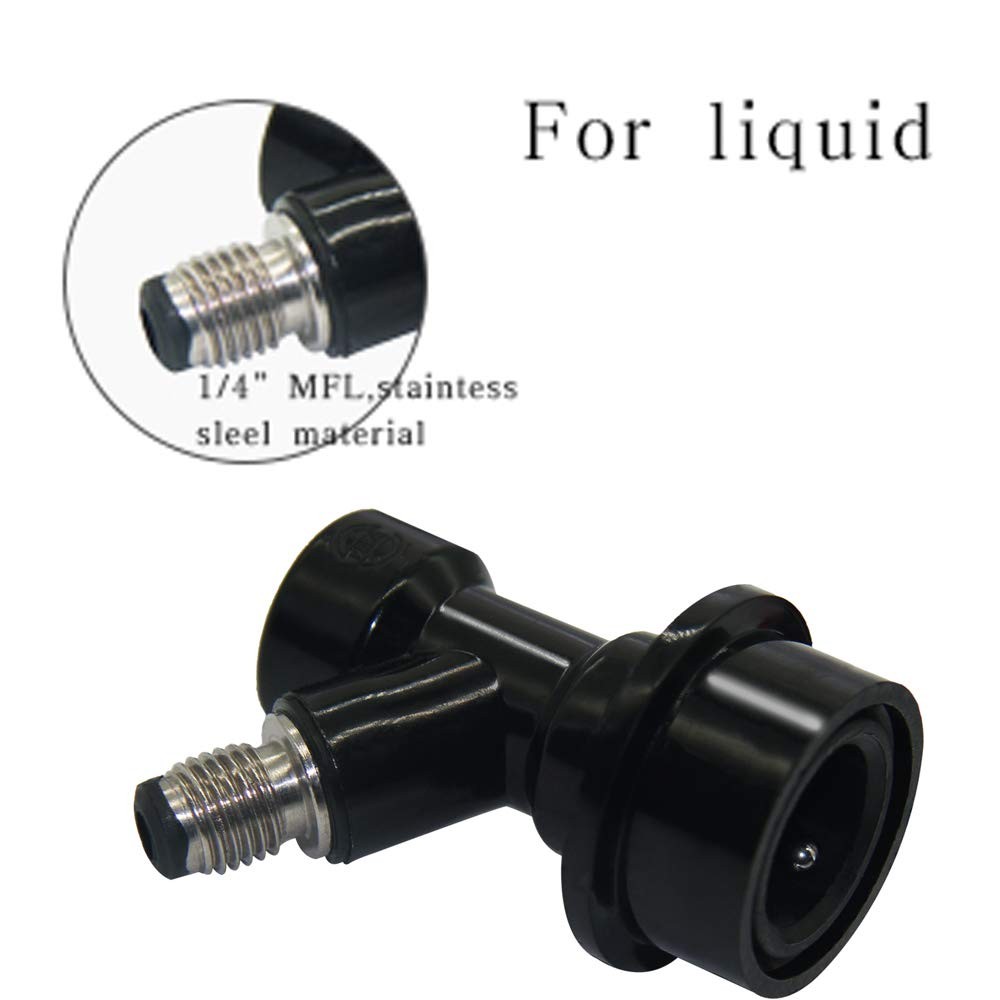 Ball Lock MFL Quick Disconnects for Gas & Liquid - 2 Pair Set