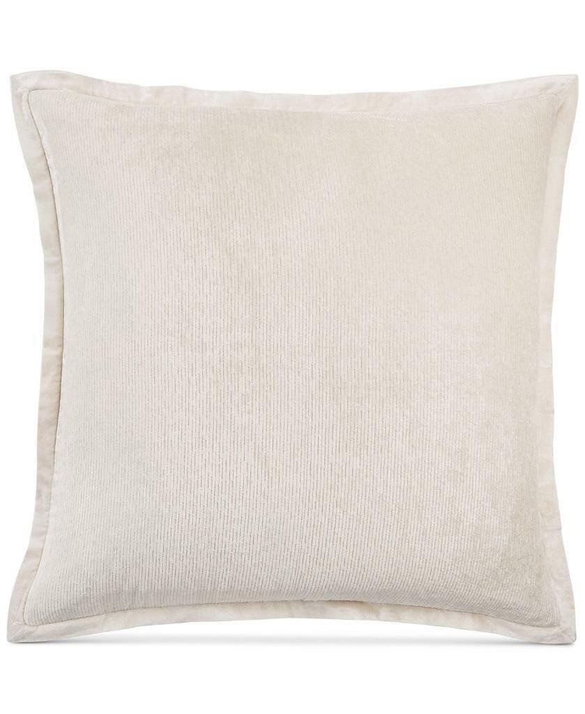 Hotel Collection Mosaic Grid Textured European Sham, Light Beige
