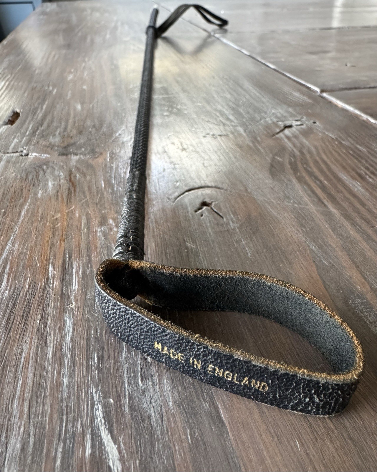 English Crop Whip (Riding Crop) Horse Black
