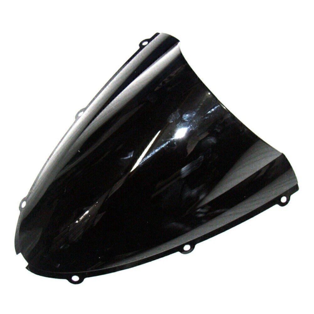 For Kawasaki Ninja ZX6R 2005 2006 2007 2008 Black Front Windscreen Windshield