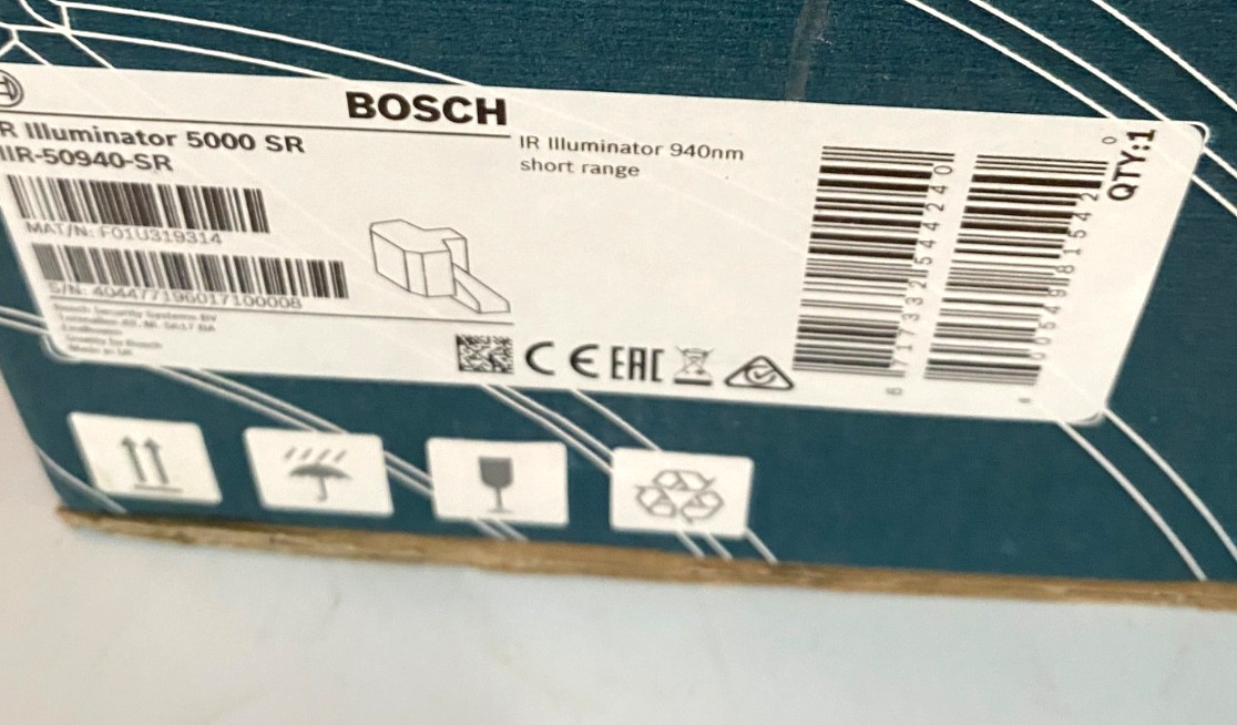 Bosch IR Iluminator 5000 SR HR-50940-SR New