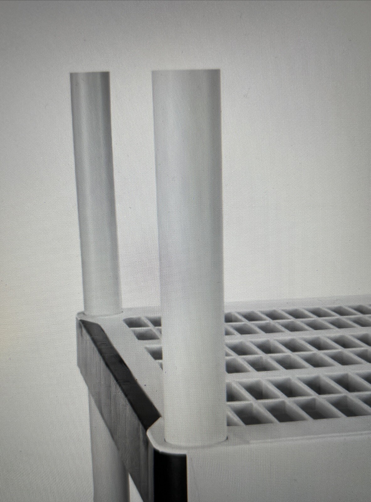 One - 1 Keter Resin Garage Support Rod / Pole - 18 3/4" x1.5 - Gray - E