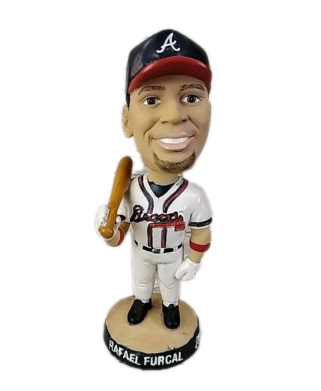 Rafael Furcal 2002 Atlanta Braves Coca-Cola Bobblehead MLB Collectible No Box