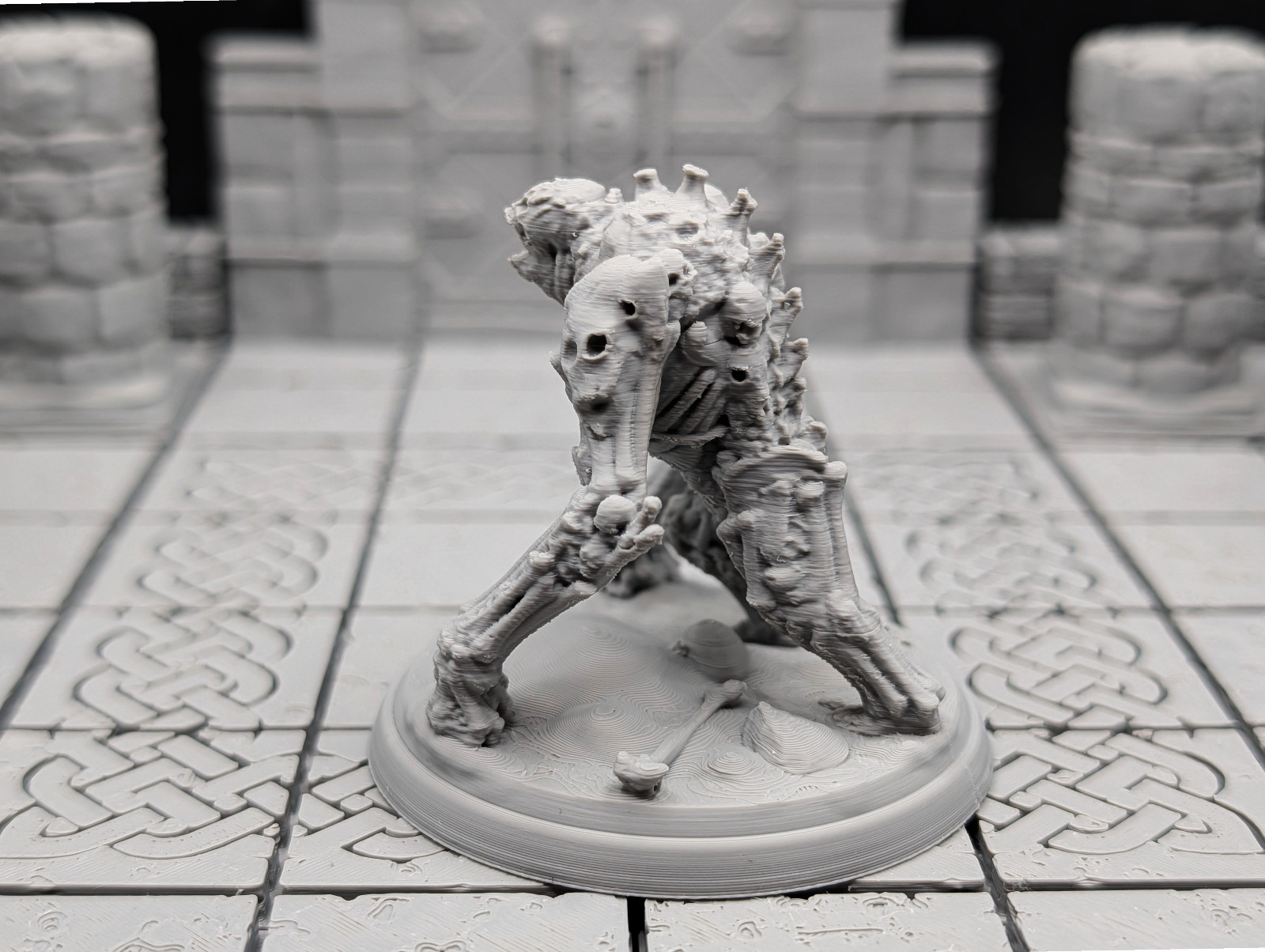 Necromancers and Constructs Miniature Set for Painting DnD Tabletop RPG