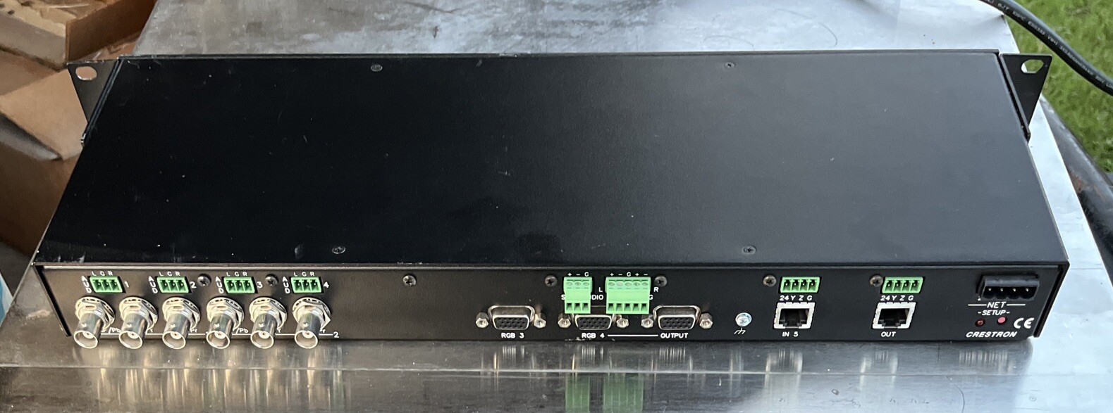 Crestron QM-MD5X1 5x1 QuickMedia Distribution Center Switcher Audio Processor