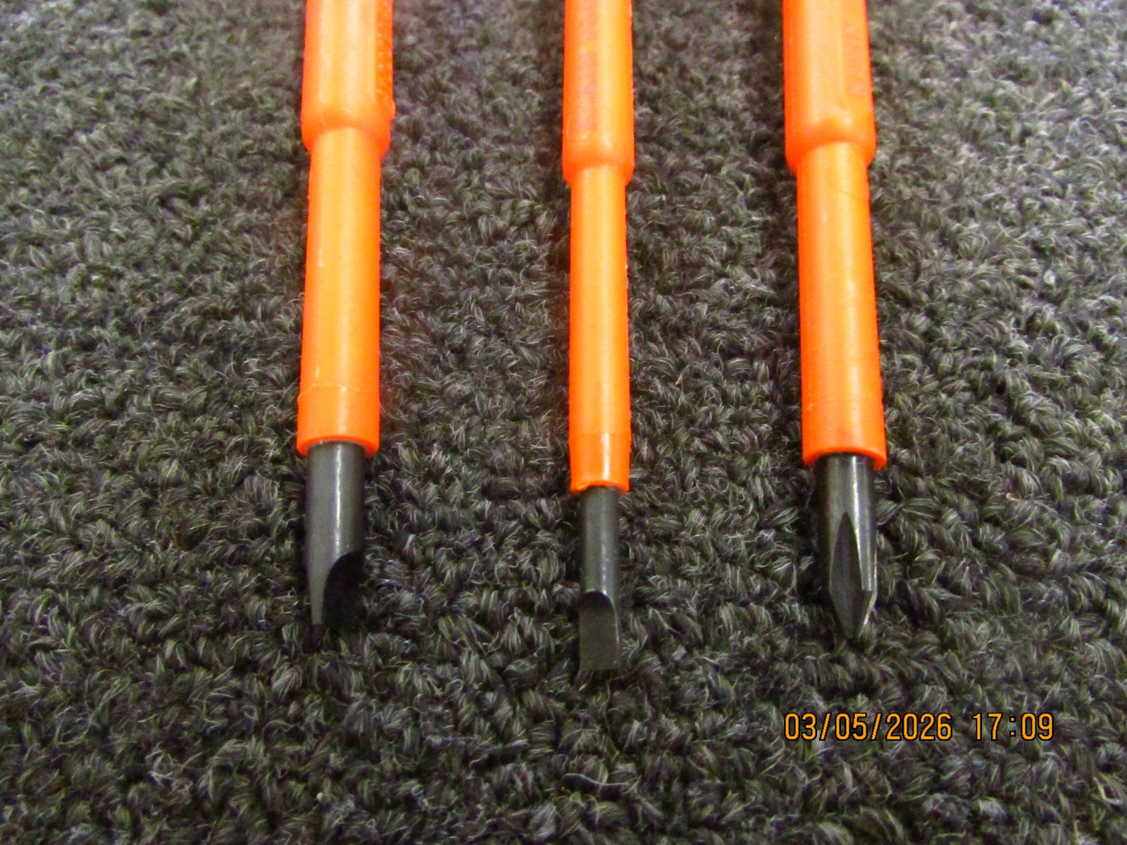 Klein Tools 1000v Insulated Slotted Screwdriver Set