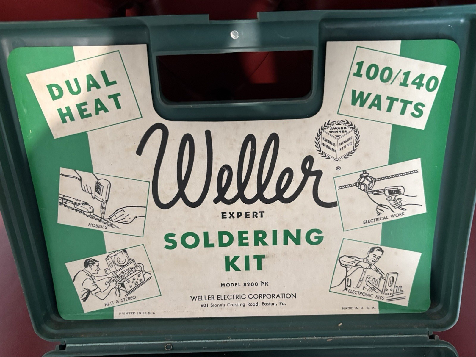 Vintage Electric Soldering Tools with Wire