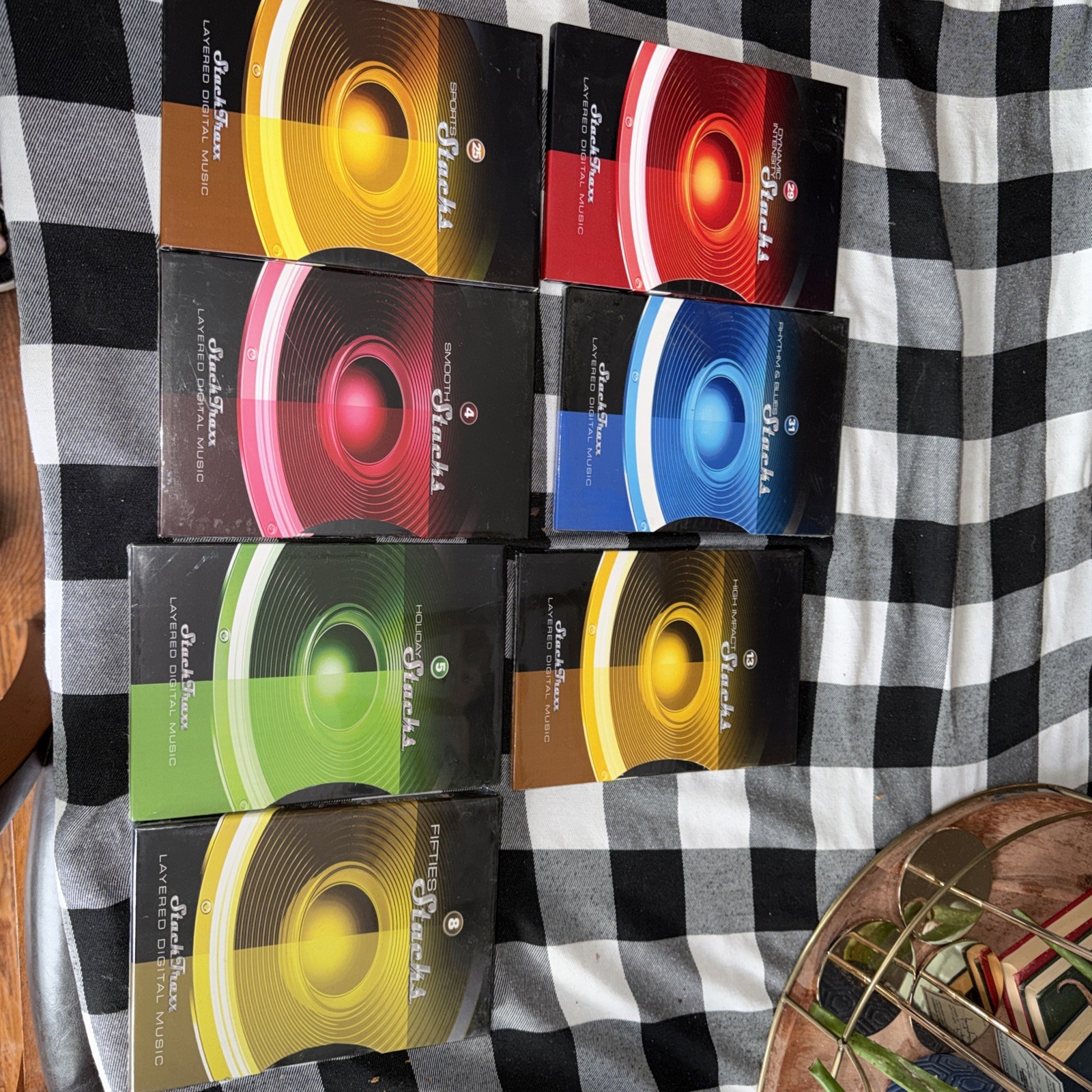 Collection of 10 Audio Digital Juice Stacks Traxxs- 4,5,7,8,10,11,13,25,29,31