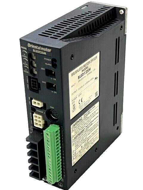 Oriental Motor BLED12SM Brushless Motor Driver 120W Input 200-240V 1.2A WARRANTY