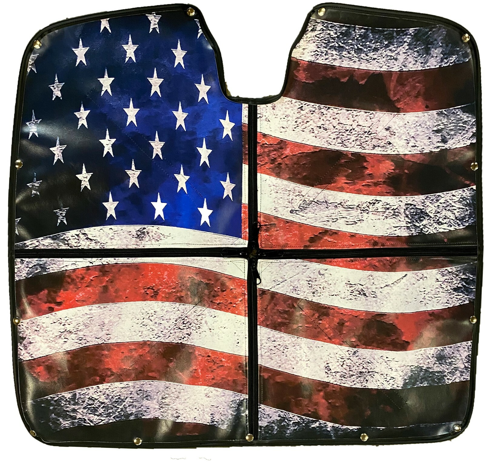 Premium Kenworth T660 Old Glory Winter Front