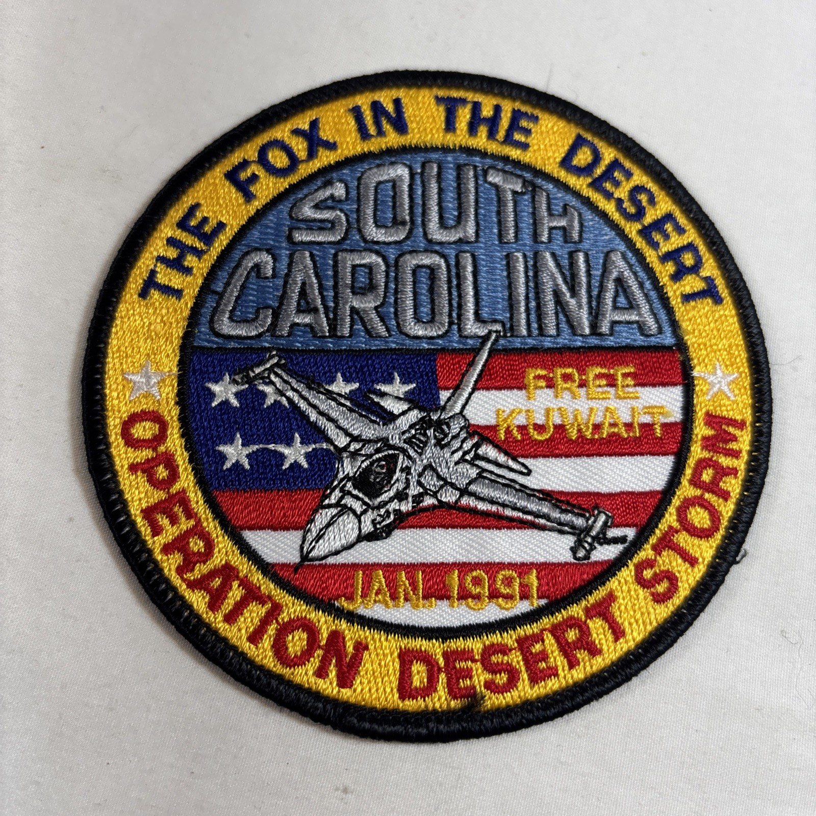 USAF 157th Tactical Fighter Squadron Operation Desert Storm Patch