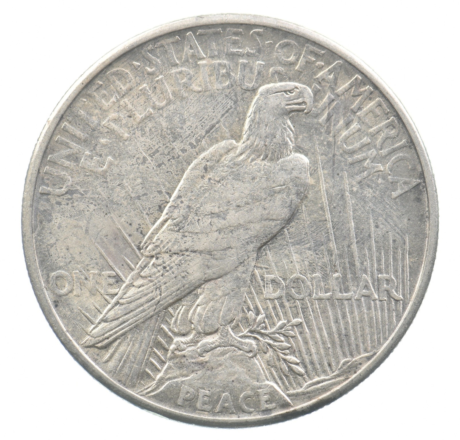 1921 Peace Silver Dollar High Relief *9983