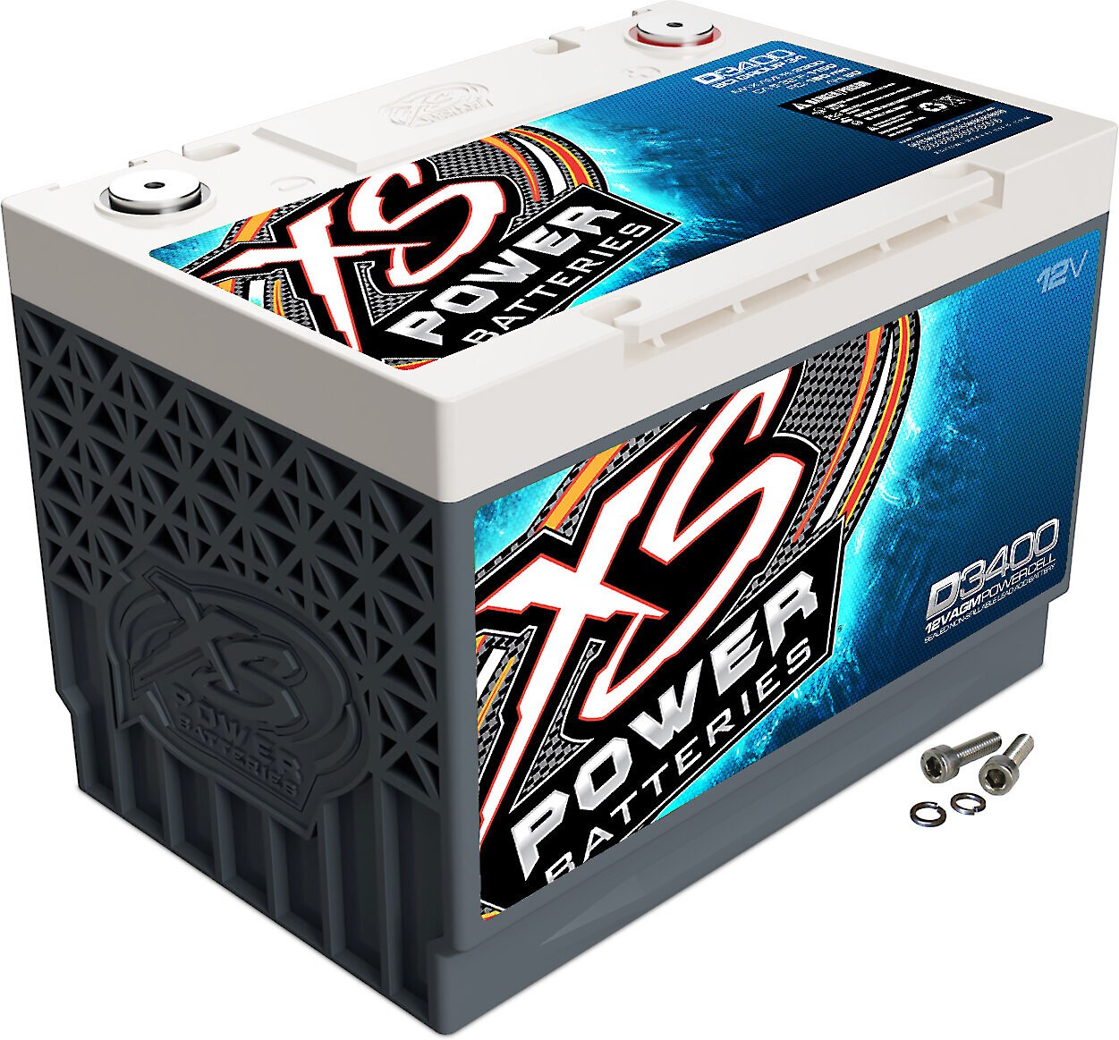 XS Power D3400 12V Bat Max 3300A CA:1150/Ah:80, 2500W/4000w